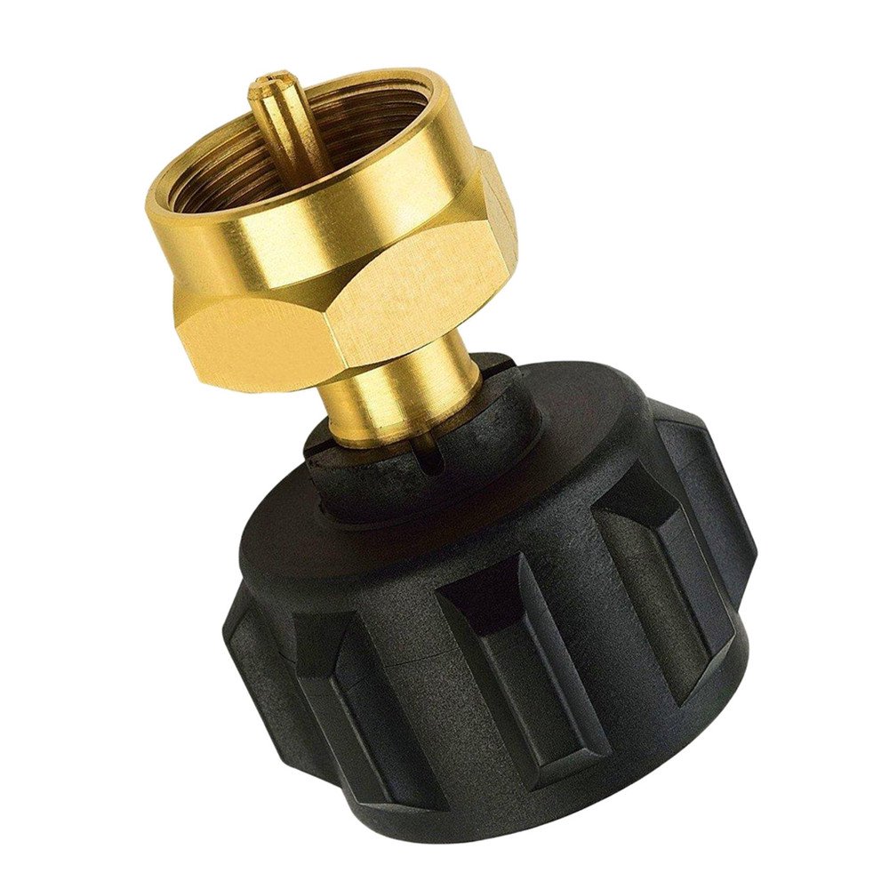 Propane Refill Adapter for 1 lb Tanks, Fits All 1 lb Propane Cylinder  Bottles from 20lb Tank, Solid Brass - Walmart.com