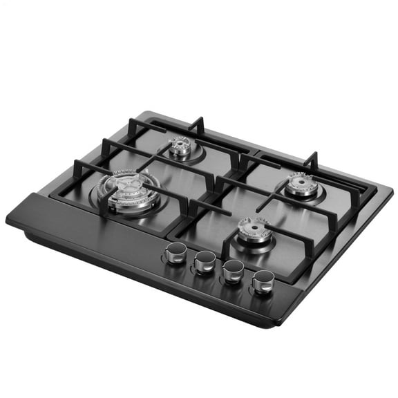 TOHU Propane Stove | Powerful Built-in Burners | Thermocouple Protection Counter Stove, Multi-Function Tabletop Stove for Kitchen Cooking