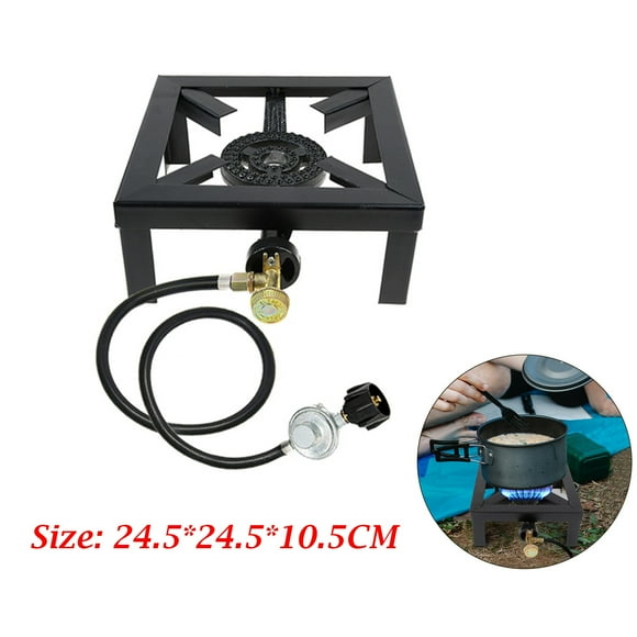 Gas One Propane Single Burner Outdoor Cooker Regulator And Hose