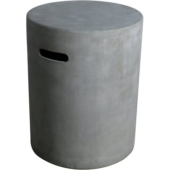 Elementi Round Propane Tank Cover Hideaway Table for 20 lb Propane Tank