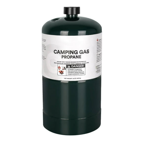 Propane Tank, Propane Camping Cylinder, Propane Fuel Cylinder 16 oz, Propane Gas to Broil Sous Vide for Welding Brazing Soldering