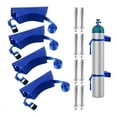 thumbnail image 1 of Propane Tank Rack Propane Tank Mount Cylinder Bracket ABS Cylinder, 1 of 6