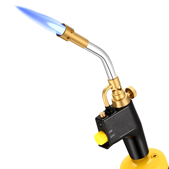 Propane Torch Head Torch Map GasTorch Kit Welding Torch Brazing Torch Trigger Start Ignition for High Intensity