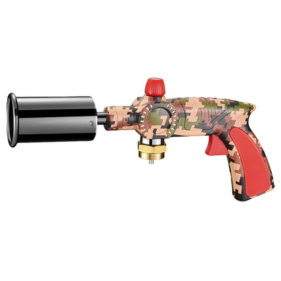 Propane Torch,Powerful Kitchen Torch For Cooking,Bbq,Steak Searing,Cooking Torch Kitchen Blow Torch Flamethrower,Adjustable Flame,Small Propane Torch For Bbq Grilling Cooking Tools,(G,13.07x2.36 in)