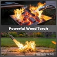 thumbnail image 1 of Propane Torch Weed Burner, High Output Weed Torch with Self Igniter and Turbo Trigger, Heavy Duty Propane Weed torch for Weeding,Melting Snow,BBQ,Roof Asphalt Work$$Garden & Patio, 1 of 7
