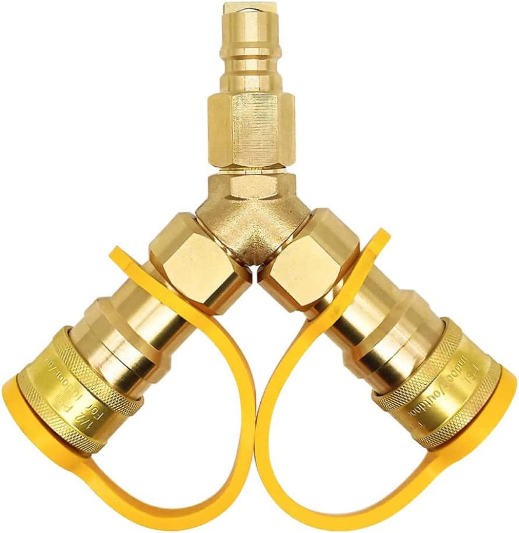 Propane gas diverter Low pressure Y type propane hose connector Water