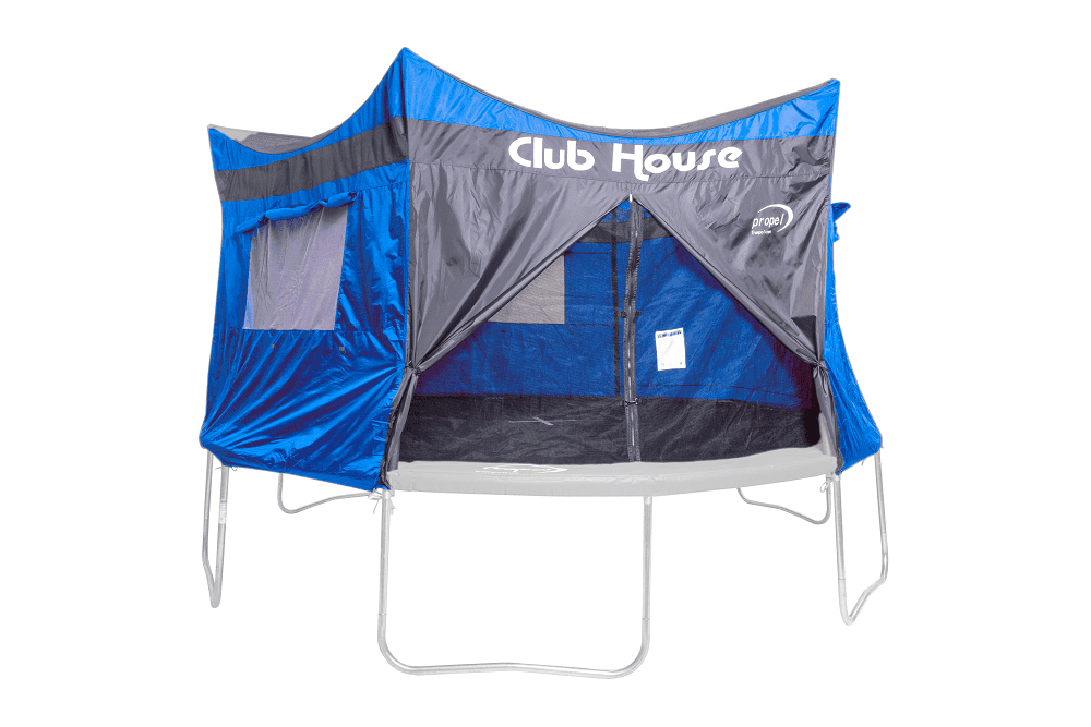 Propel 12' Blue Clubhouse Accessory for Trampoline, Easy Assembly