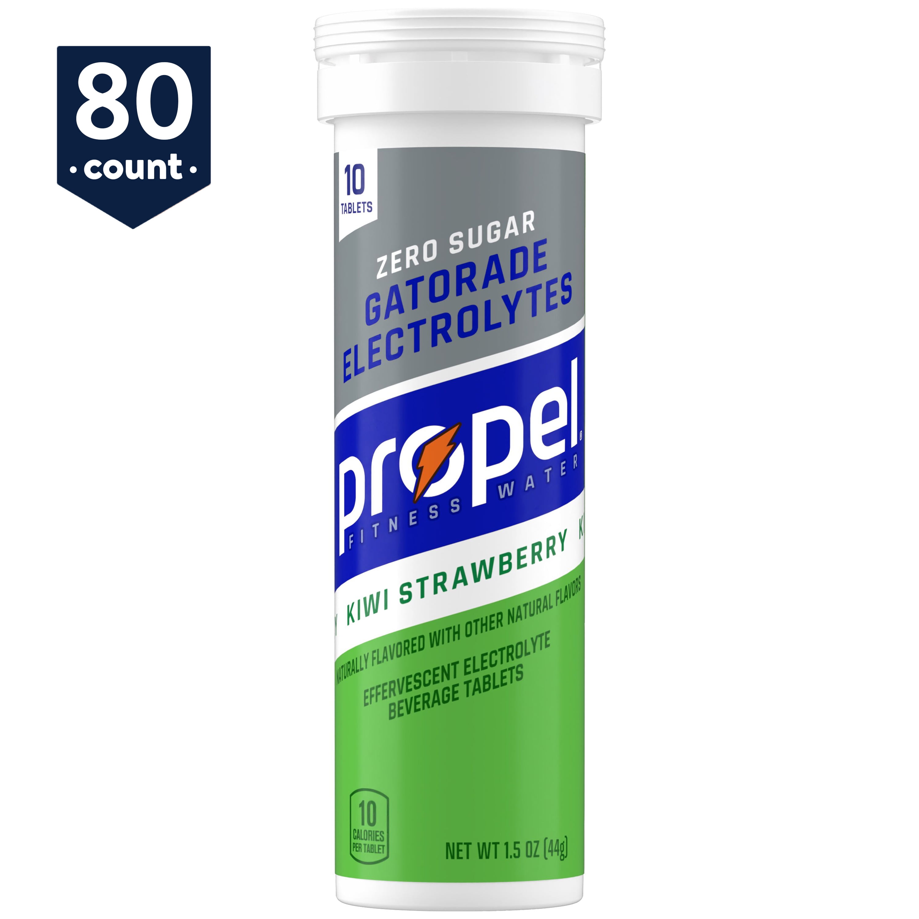 Propel Drink Mix Tablets, Kiwi Strawberry, 1.5oz, 80 Count