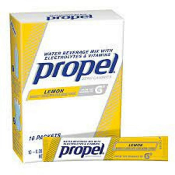 Propel Electrolyte Water Beverage Gatorade Power Packets - 10 packets