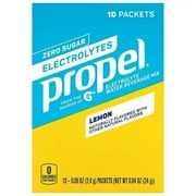 Propel Lemon Powder Packets, 50 Count, 5 Boxes