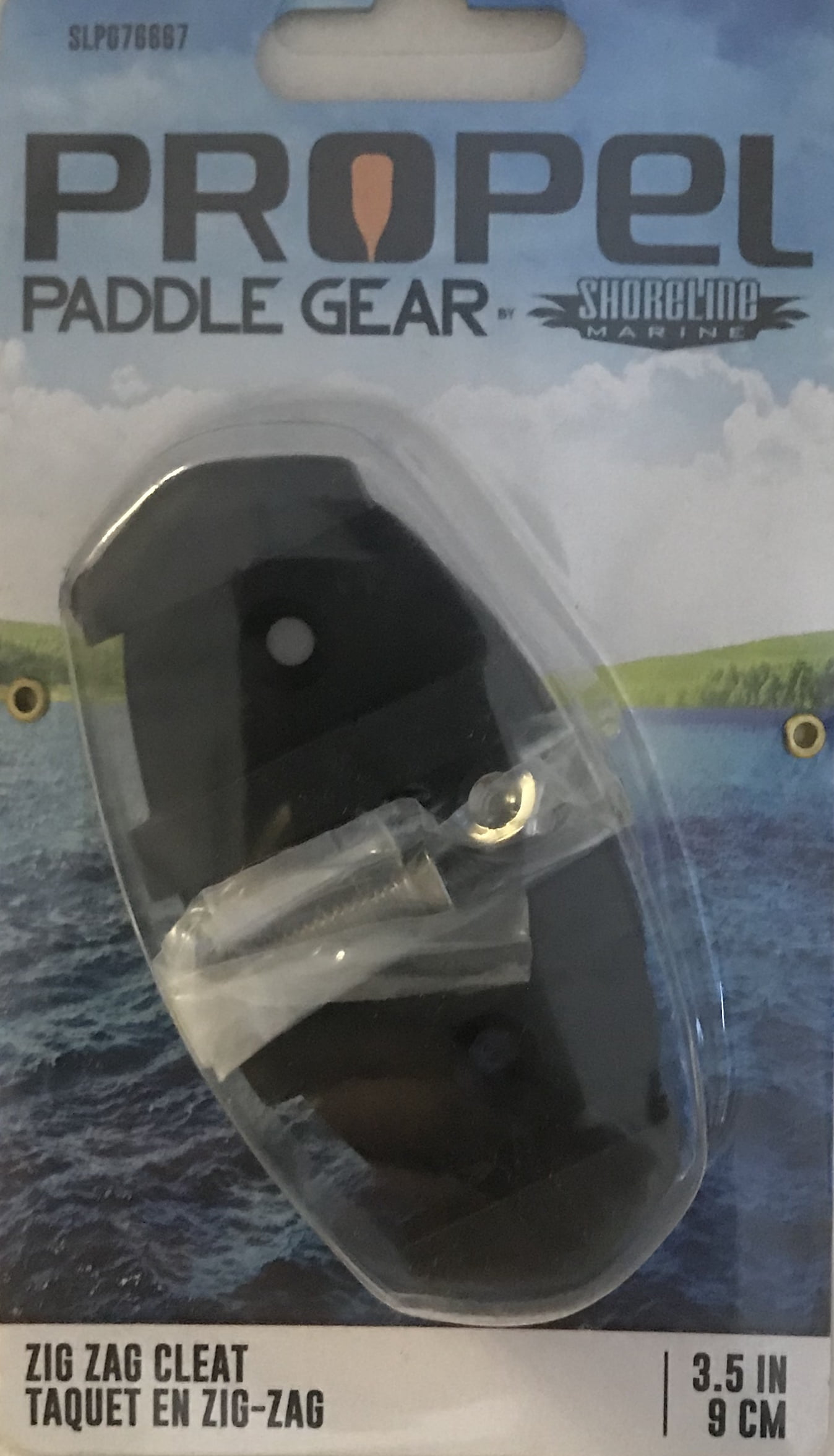 Propel Paddle Gear by Shorline Marine Zig Zag Nylon Cleat, 3.5