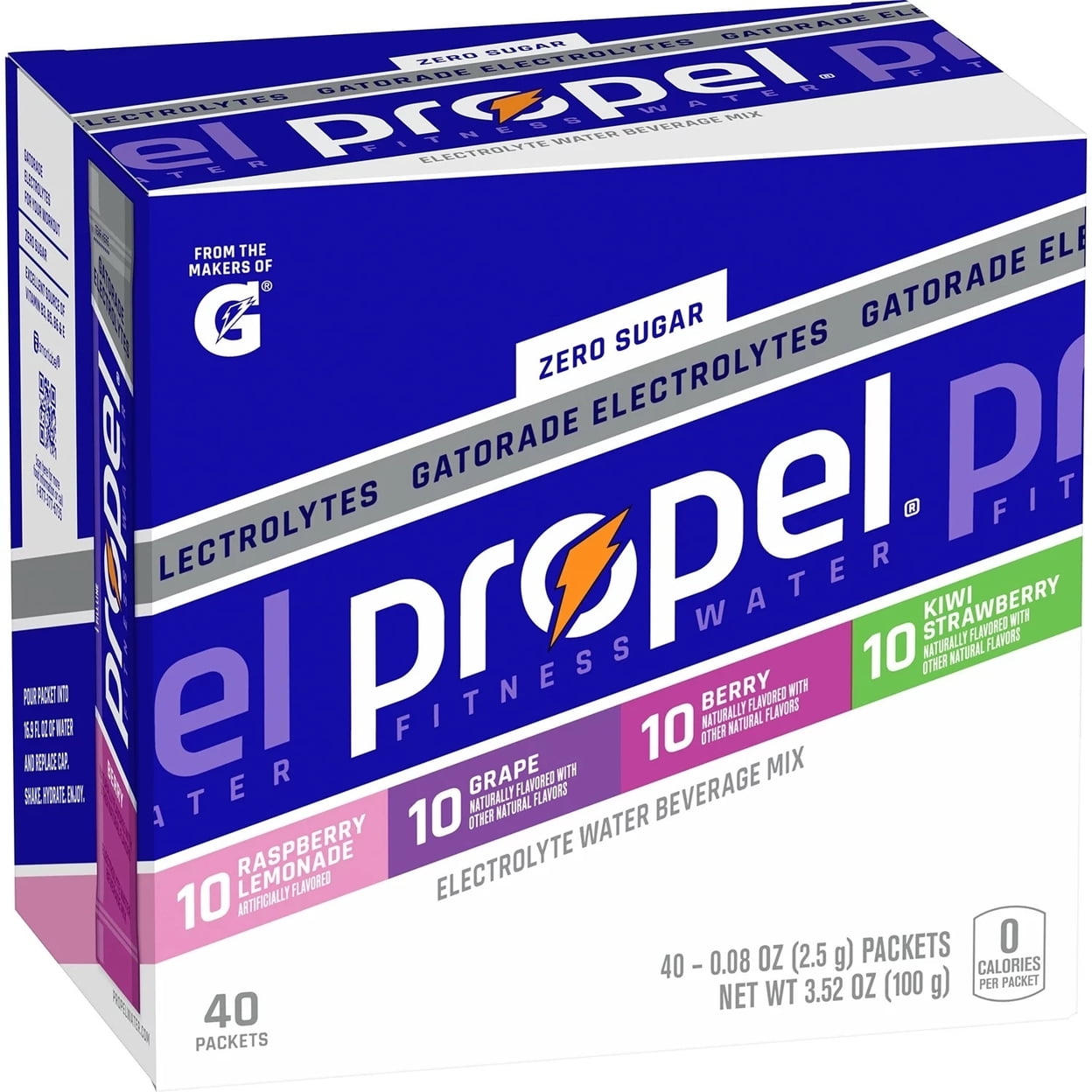 Propel Powder Variety Pack 40 Packets