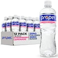 thumbnail image 1 of Propel, Strawberry Lemonade, Zero Calorie Sports Drinking Water with Electrolytes and Vitamins C&E, 16.9 Fl Oz (Pack of 12), 1 of 3