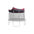 Propel Trampolines Red Shade Cover with Enclosure Net Poles for a 15