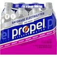 thumbnail interactive-video image 1 of Propel Electrolyte Enhanced Water Sports Drink, Berry Flavored Water, Zero Calorie & Zero Sugar Hydration with Electrolytes and Vitamins C & E, 16.9 fl oz Water Bottles (12 Pack), 1 of 11