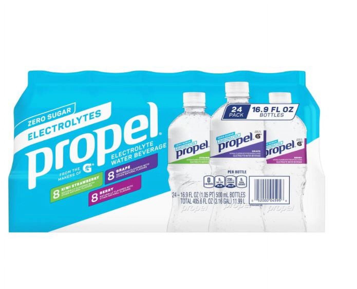 Propel Zero Calorie Flavored Water Variety Pack (16.9oz / 24pk