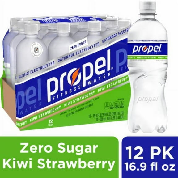Propel Zero Sugar Strawberry Kiwi Flavored Electrolyte Water Beverage