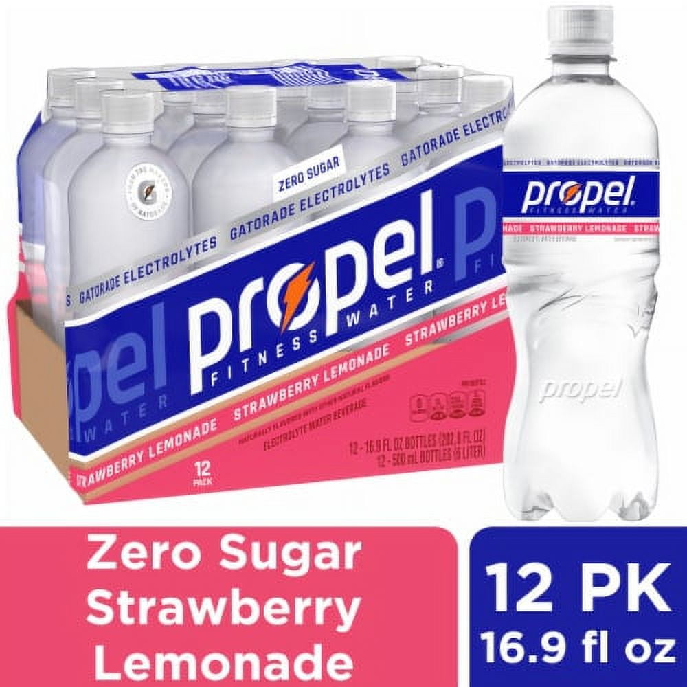 Propel Zero Sugar Strawberry Lemonade Electrolyte Water Beverage