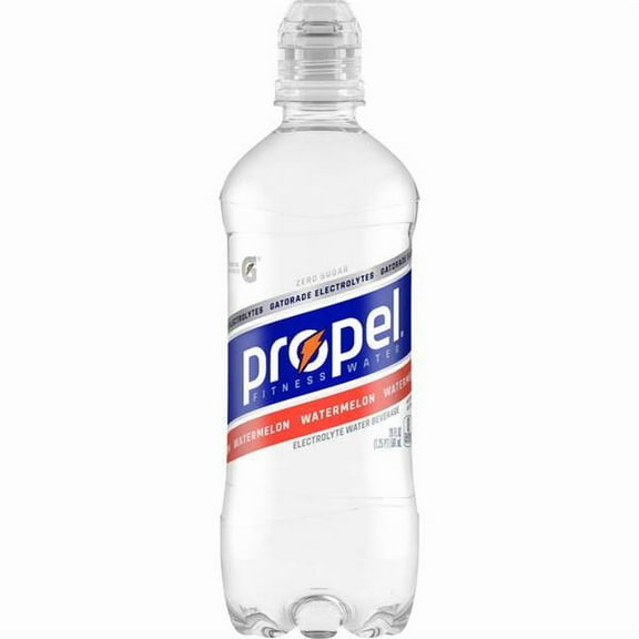 Propel Zero Watermelon Water, 20 Oz Fliptop - 24 Pack