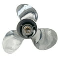thumbnail image 1 of Propeller 11 1/4x14 for Yamaha Outboard 40-55HP Stainless Steel 13 Tooth OEM NO:697-45970-00-98 11.25x14, 1 of 1