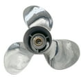 thumbnail image 1 of Propeller 12x13 for YAMAHA Outboard 3 Blades Stainless Steel Prop 13 Tooth RH, 1 of 4
