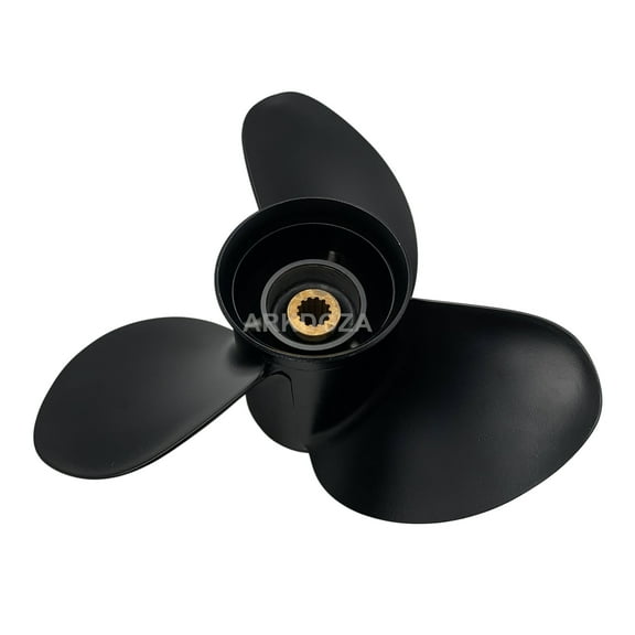 Propeller 13x19 for Suzuki Outboard DF60 70 DT75 115 140 3 Blades Aluminum13 Tooth OEM NO:58100-94522-019 13x19