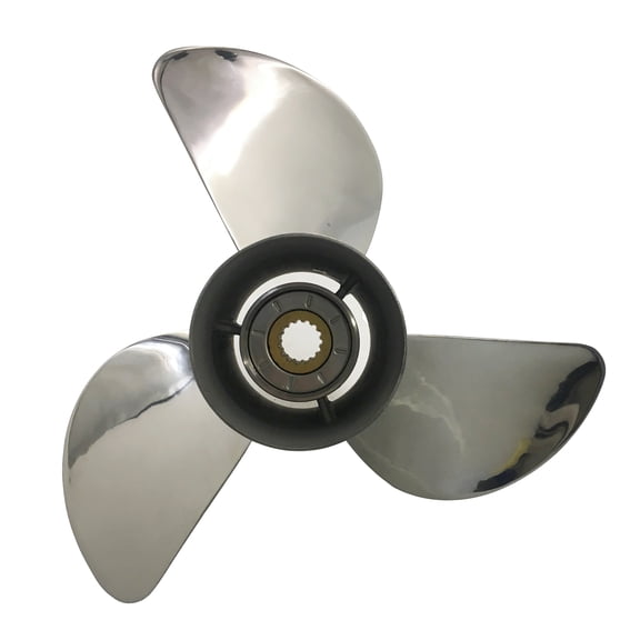 Propeller 14x21 for YAMAHA Outboard 3 Blades Stainless Steel Prop 15 Tooth RH