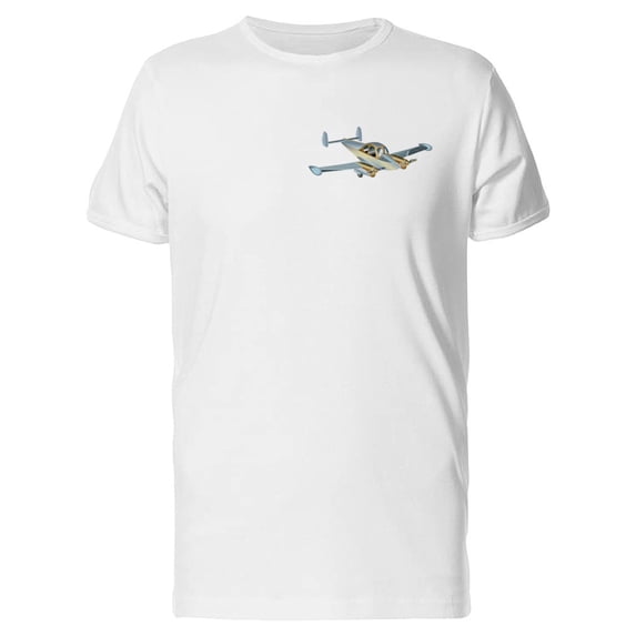 Propeller Airplane Tee Men's -Image by Shutterstock