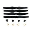4 Black Propeller Blades and Holders Set for Promark VR, Warrior, P-70 ...