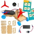 thumbnail image 1 of Propeller Car Kit, 1 Pack, Build a DIY Motorized Fan-Powered Car, Complete STEM Project for Kids with Instructions, Ages 8 and up, 1 of 6