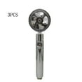 thumbnail image 1 of Propeller Driven Shower Head With Stop Button And Cotton Filter Turbocharged High Pressure Handheld Shower Nozzle, 1 of 7