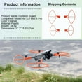 thumbnail image 1 of Propeller Guard Protector for DJI Mini5 Pro, Drone Protective Bumper Ring Propellers Blades Anti-Collision Prop Bumper Cover Bumper Guards with Heightened Tripod, 1 of 10