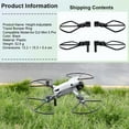 thumbnail image 1 of Propeller Guard Protector for DJI Mini5 Pro, Drone Protective Bumper Ring Propellers Blades Anti-Collision Prop Bumper Cover Bumper Guards with Heightened Tripod, 1 of 10