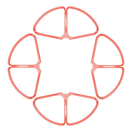 Propeller Guards Prop for DJI for Phantom 4/4 Pro Drone Guard, 1 Set Red