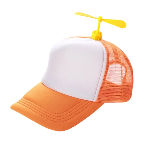 Propeller Hat Baseball Cap Mesh Back Front Panel Trucker Hat for School ...