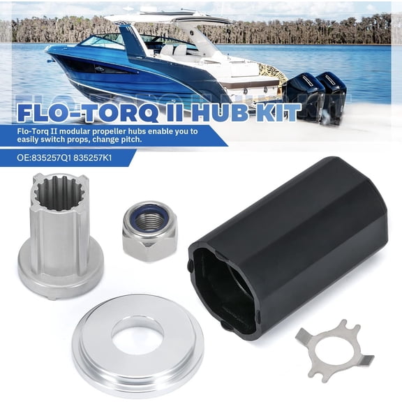 Propeller Hub KIT Flo-Torq II For Mercury MerCruiser Alpha 835257K1 835257Q1