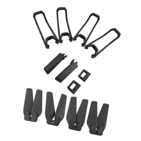 Propeller Props and Guard Bumper & Landing Gear for E58 S168 JY019 Folding Quadcopter - Repair Upgrade accessories