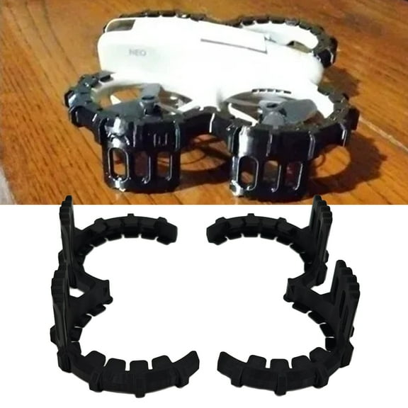 Propeller Protector Guard Protective Bumper Ring for DJI NEO Anti-Collision Shockproof Impact Protectors Prop Bumper with kickstand Drone Flight Safety Accessories