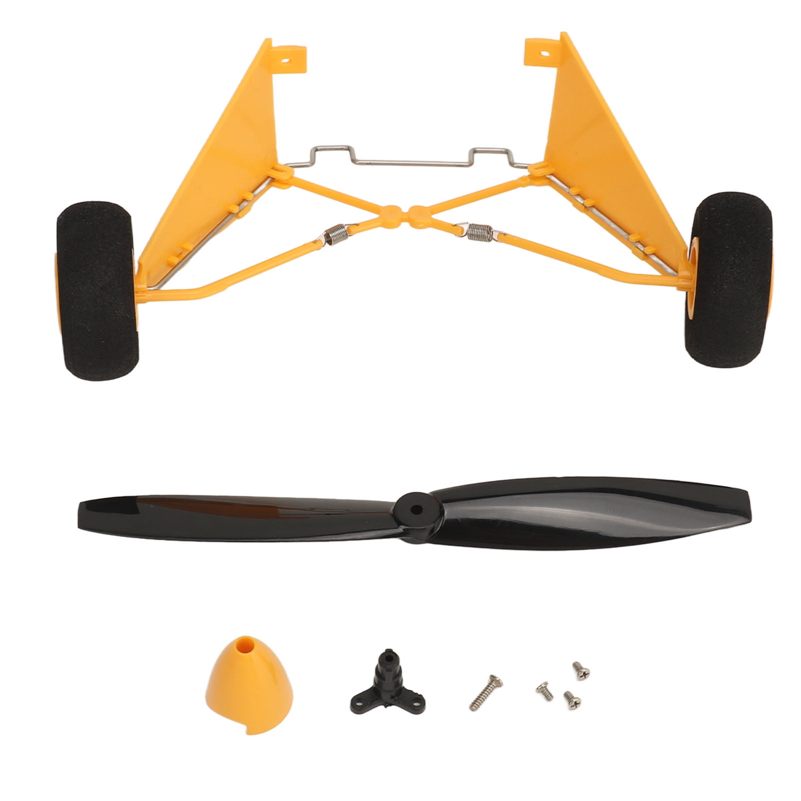 Propeller and Landing Gear Set RC Airplane Spare Parts for WLtoys XK