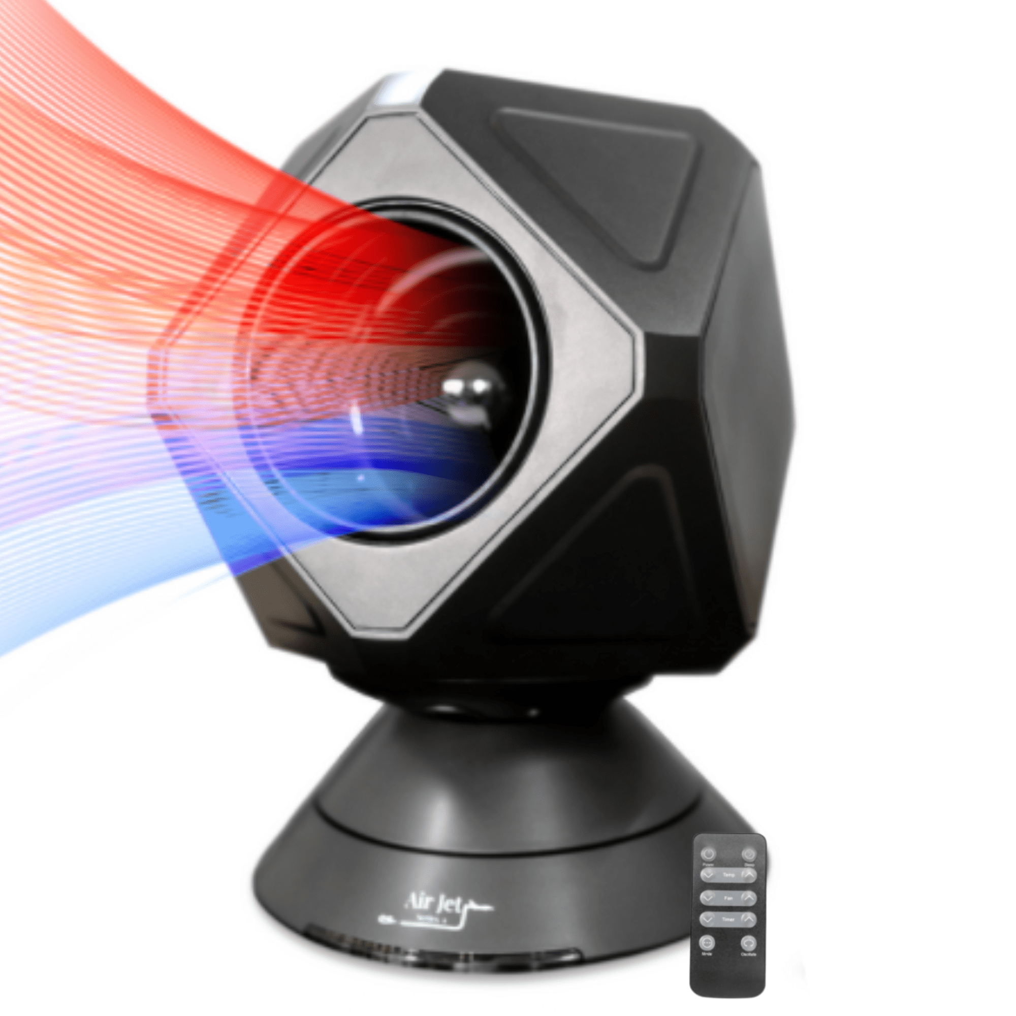 Energy Efficient Air Jet Series-1 Infrared Space Heater & Cooler Fan ...