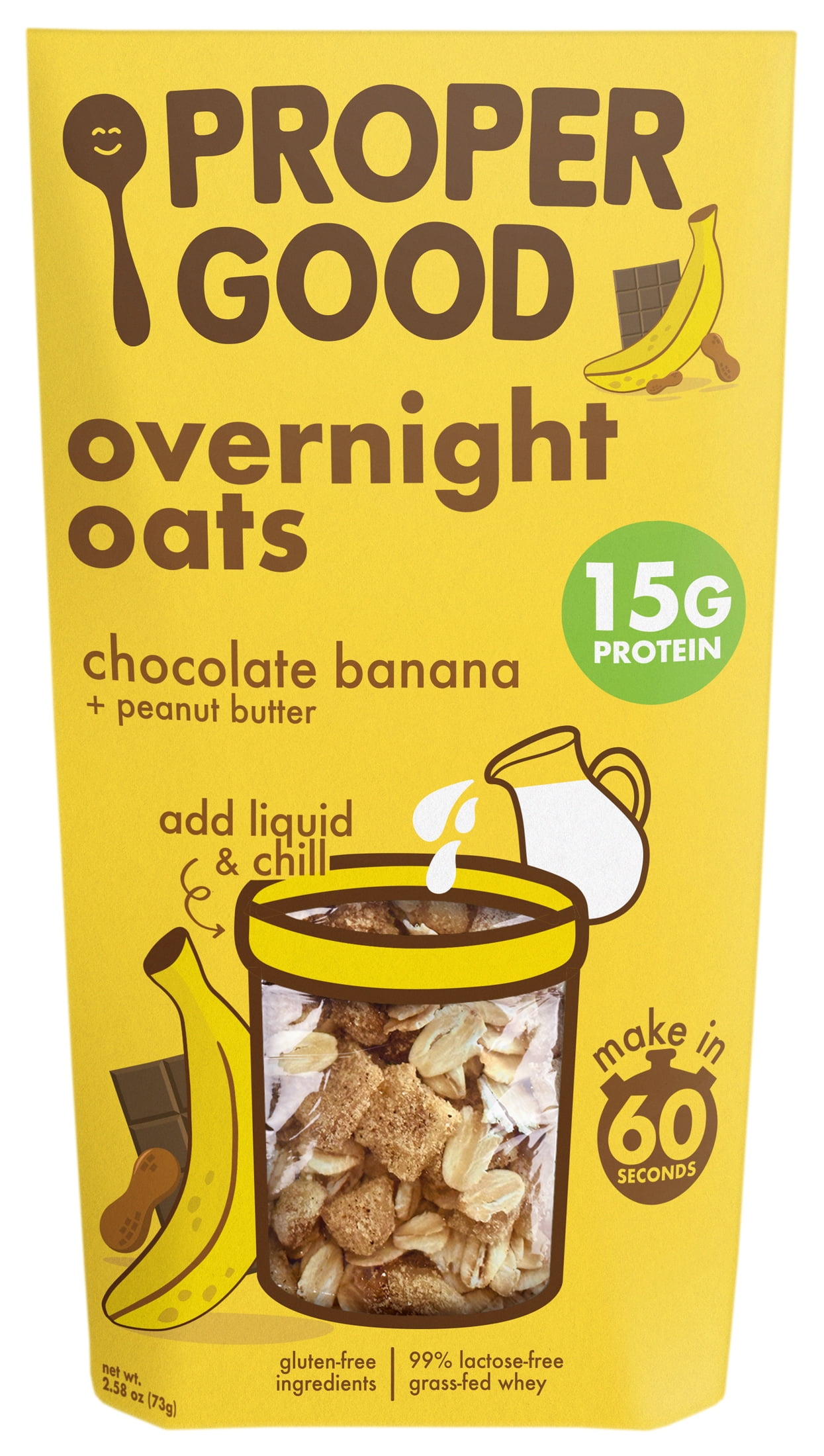 Overnight Oats Recipe (Banana Nut) - Fed & Fit
