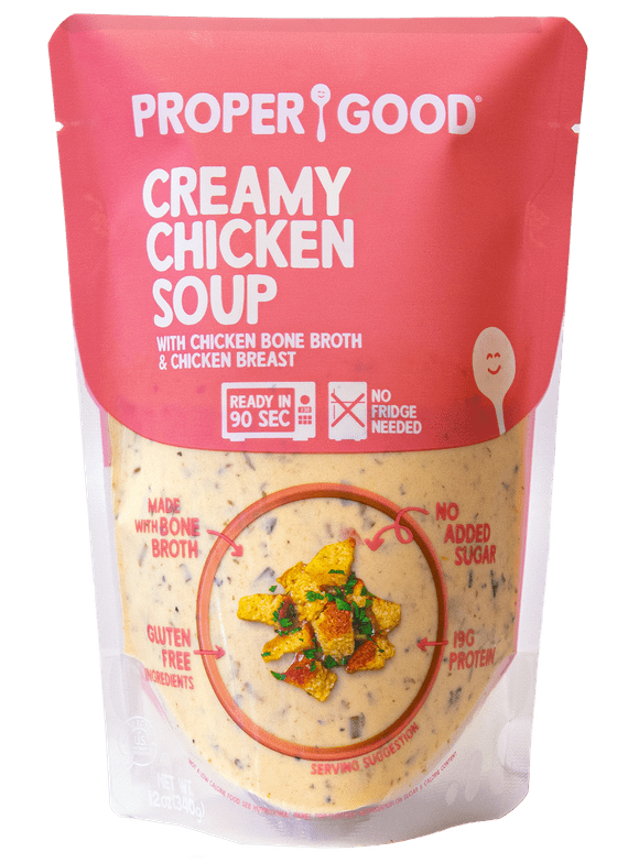 Ready to heat soup in Soup