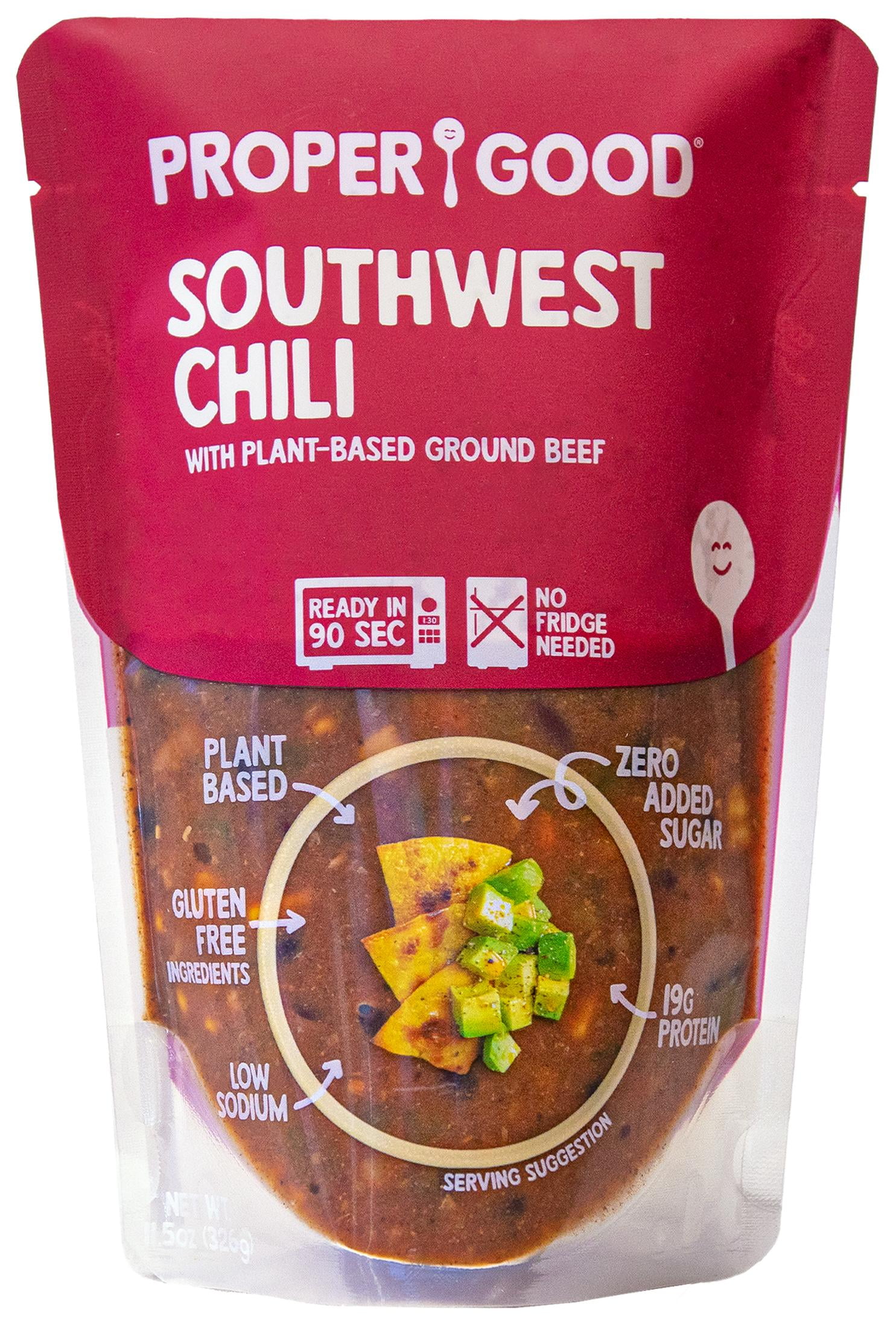 Proper Good Ready to Serve Southwest Chili, 11.5 oz, ShelfStable