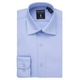 thumbnail image 1 of Proper Shirtings Boy's P300JABR Solid Poplin Long Sleeve Dress Shirt -Powder Blue - 8, 1 of 3