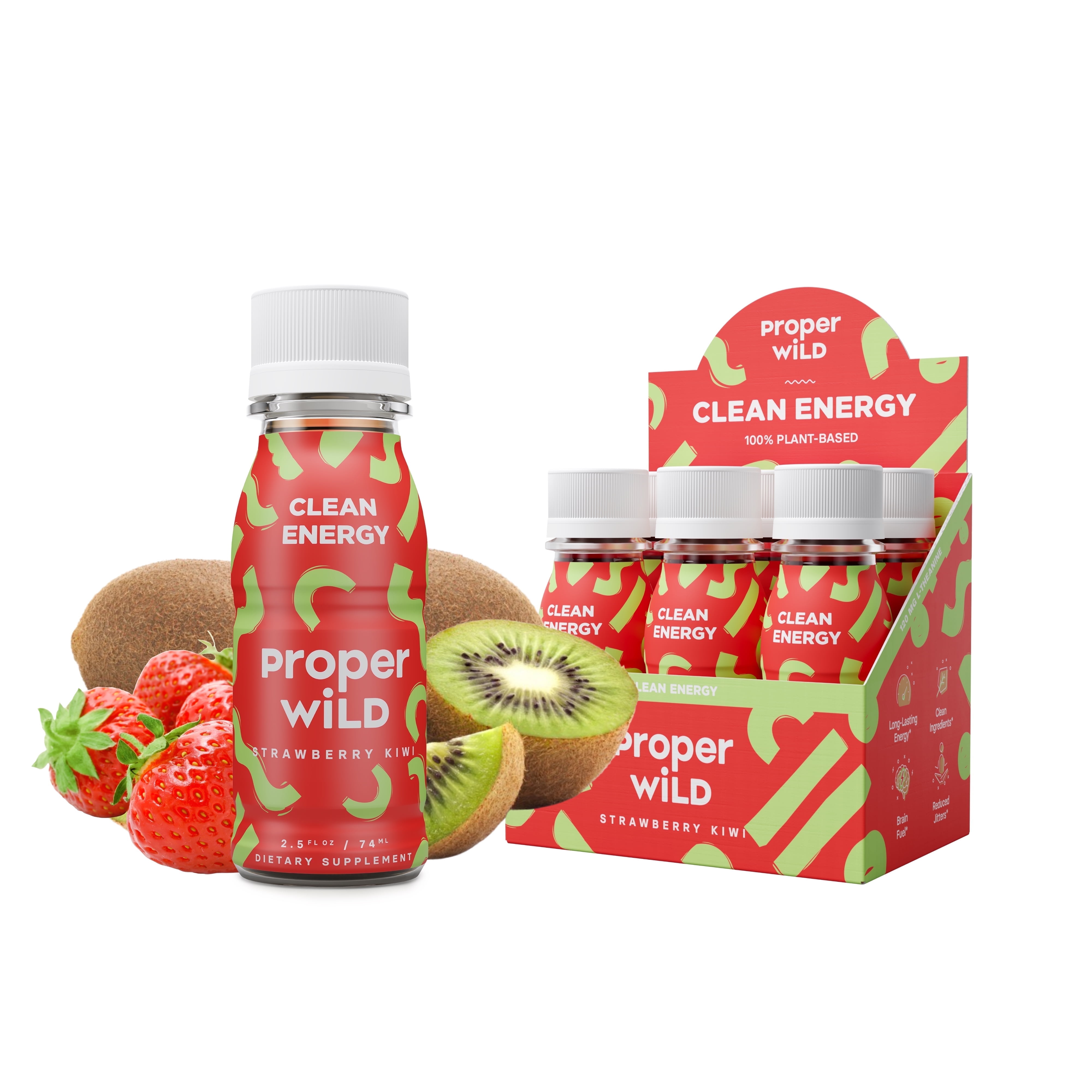 【18点セット】 WILD STRAWBERRY WILDWONDER Pre and Probiotic Sparkling Drink - Strawberry Passion
