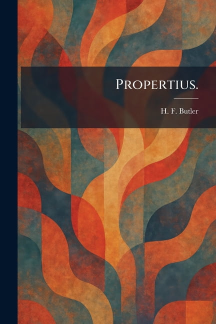 Propertius., (Paperback)
