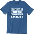 thumbnail image 1 of Property Of Chicago Correctional Facility - IL Prison Men's T-Shirt, 1 of 4