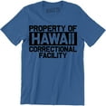 thumbnail image 1 of Property Of Hawaii Correctional facility Community Jail Prison Inmate Men T-Shirt, 1 of 4