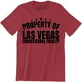 thumbnail image 1 of Property Of Las Vegas Corretional Facility Community Prison Inmate Men's T-Shirt, 1 of 4