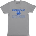 thumbnail image 1 of Property Of My Dog Paw Print Pet Animal Love Rescue Mens T-Shirt, 1 of 4
